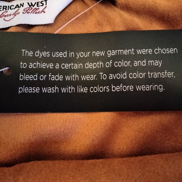 Faux Suede Midi Skirt by American West, Size Medium, NWT - Picture 11 of 13